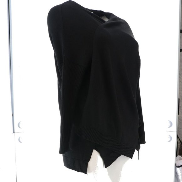 NWT SKINNYGIRL SUNDAZED MOUJ CARDIGAN SWEATER BLACK SMALL - Picture 9 of 14